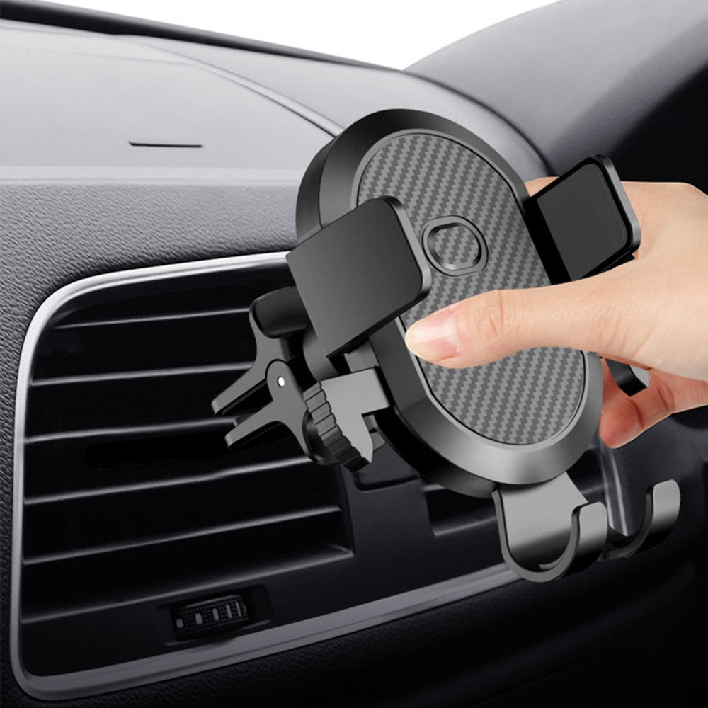 Universal Car Phone Mount – 360° Rotating Dashboard & Air Vent Holder | Adjustable Stand for iPhone, Android & GPS Devices