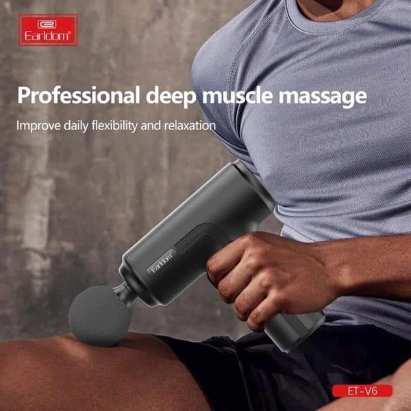 Mini Vibration Massage Gun – Portable Deep Tissue Muscle Relaxer for Recovery, Pain Relief & Stress Relief