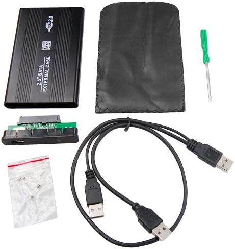 JERTECH 2.5" External HDD Case (Durable) – USB 3.0 Enclosure | Shock-Resistant Data Shell