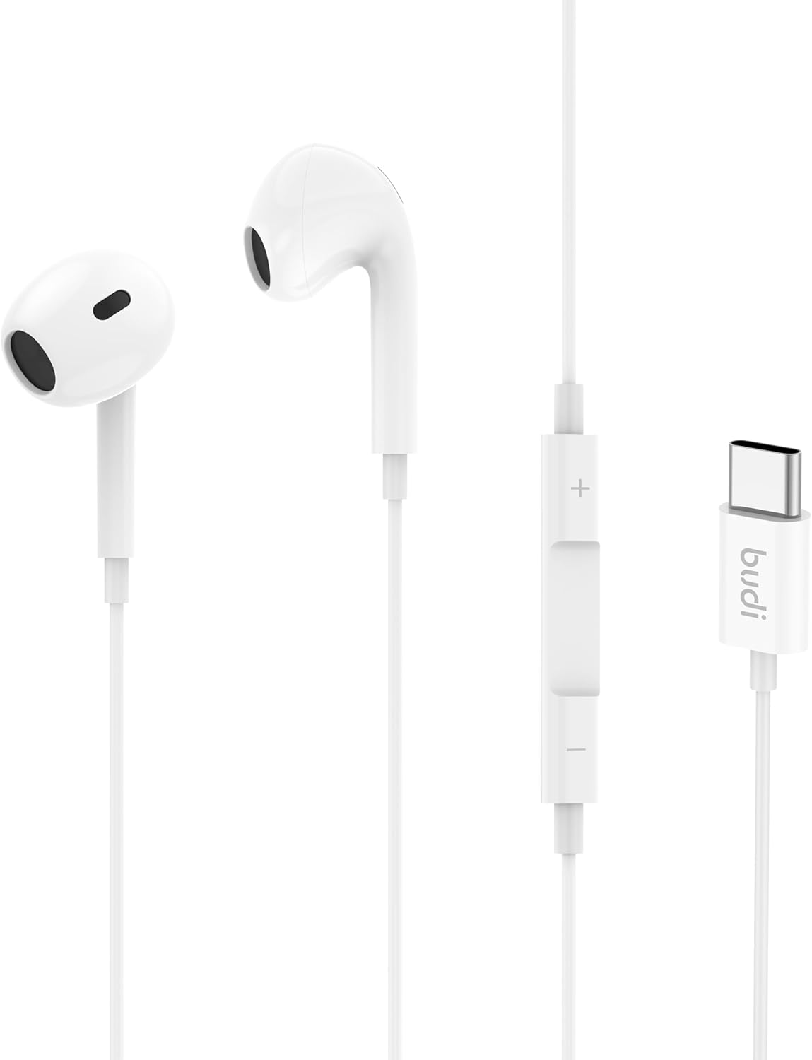 USB-C In-Ear Headphones – Noise-Isolating Earphones with Mic & Volume Control