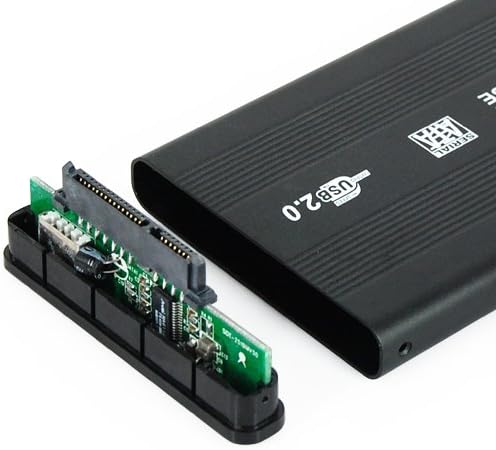 JERTECH 2.5" External HDD Case (Durable) – USB 3.0 Enclosure | Shock-Resistant Data Shell