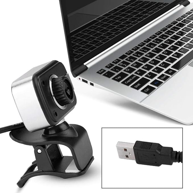 HD Digital Camera – 1080p USB Webcam with Microphone for Streaming, Video Calls & Content Creation