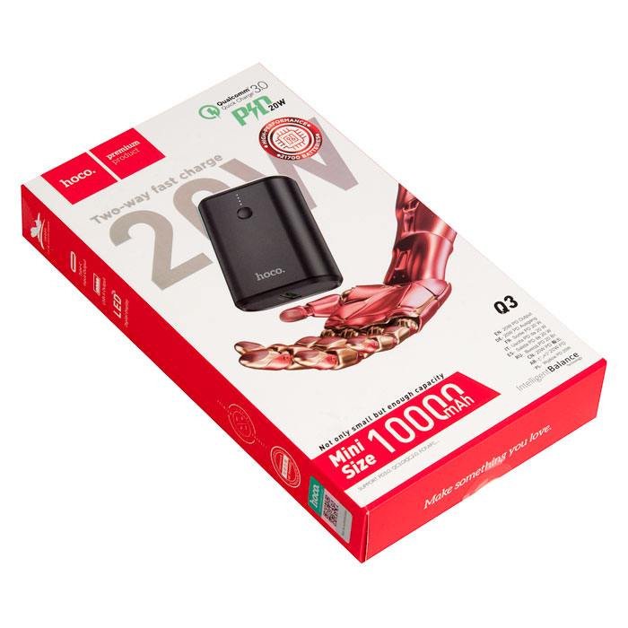 HOCO Two-Way Fast Charge Compact Power Bank | 10000mAh USB-C & Micro Input