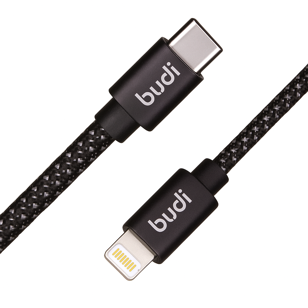 USB-C to 8-Pin 2M Fast Charging Cable – 27W Power Delivery for iPhone & iPad