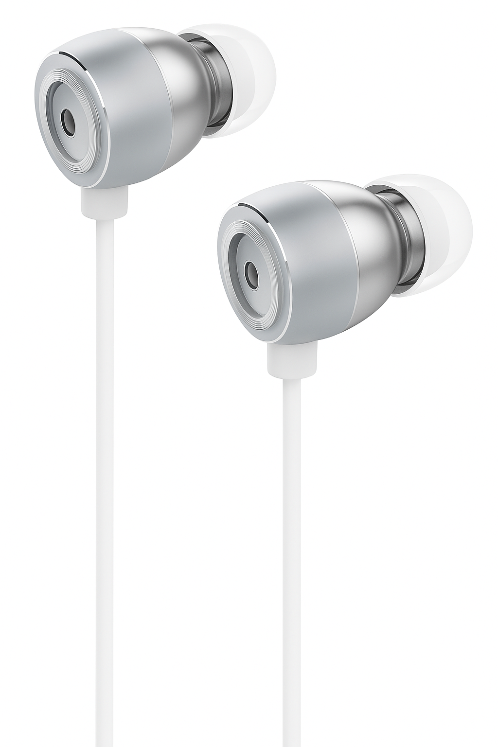 Metal In-Ear Earphones – HiFi Sound, 10mm Driver, CD-Cut Design, 1.2M Cable
