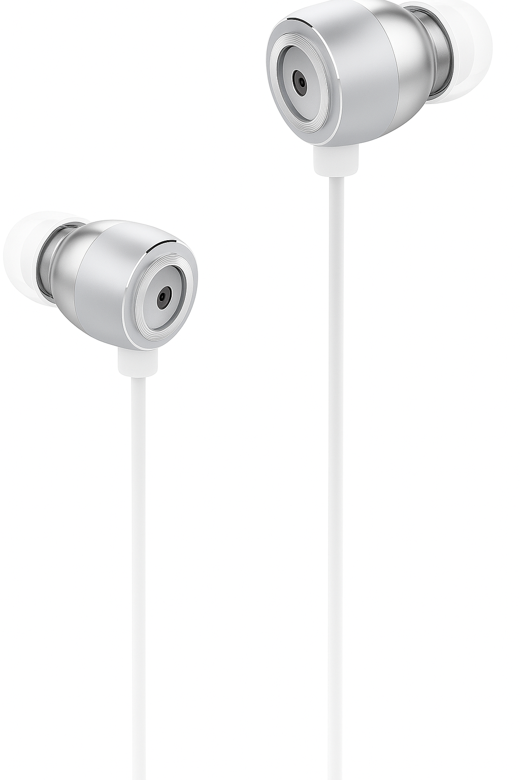 Metal In-Ear Earphones – HiFi Sound, 10mm Driver, CD-Cut Design, 1.2M Cable