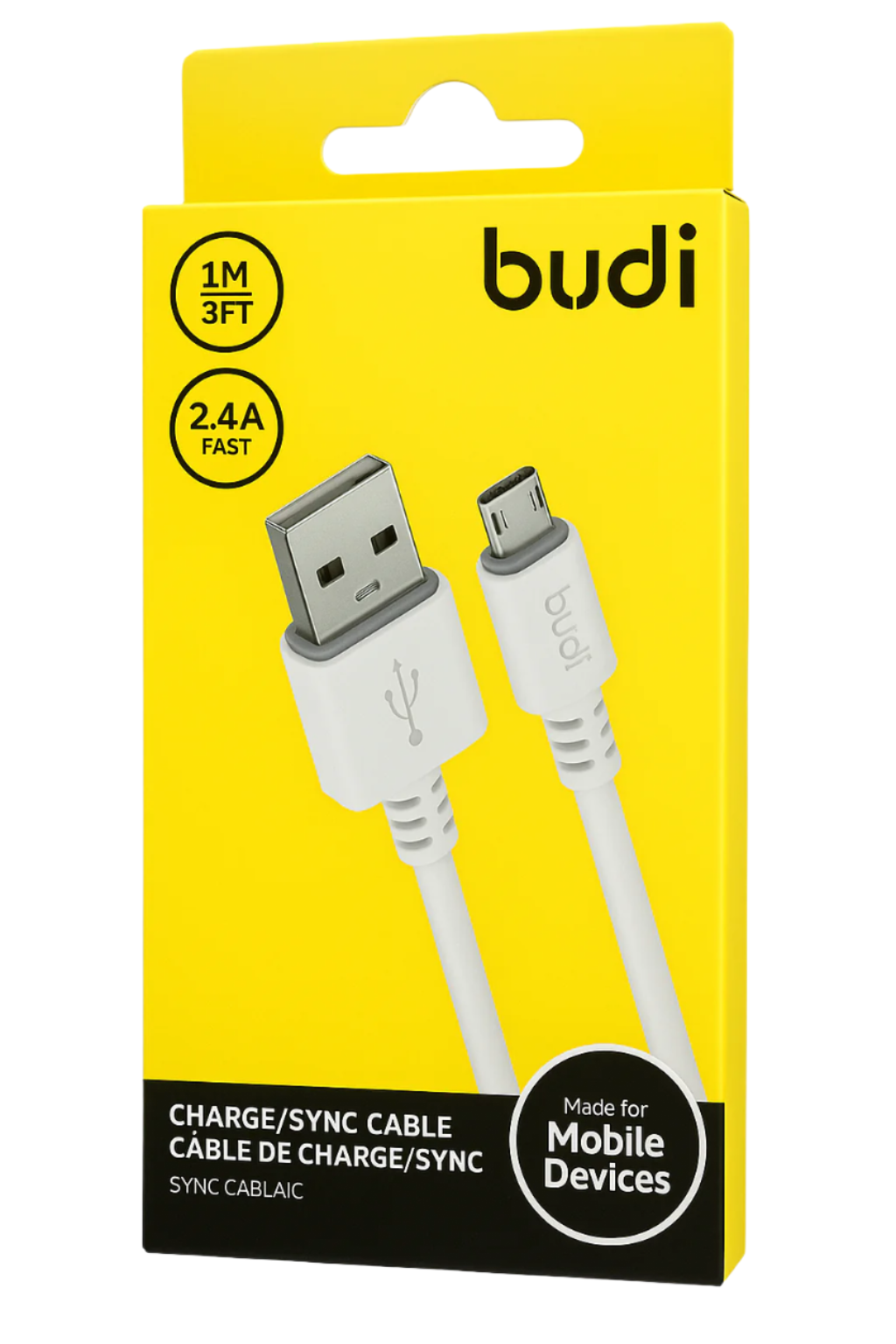 Fast USB-A to Micro USB 1M Cable – Charge & Sync for Android Phones, Tablets & More