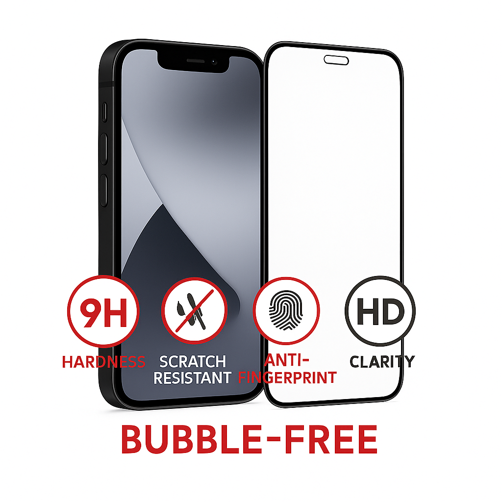 Tempered Glass Screen Protector Compatible with iPhone 12 Mini
