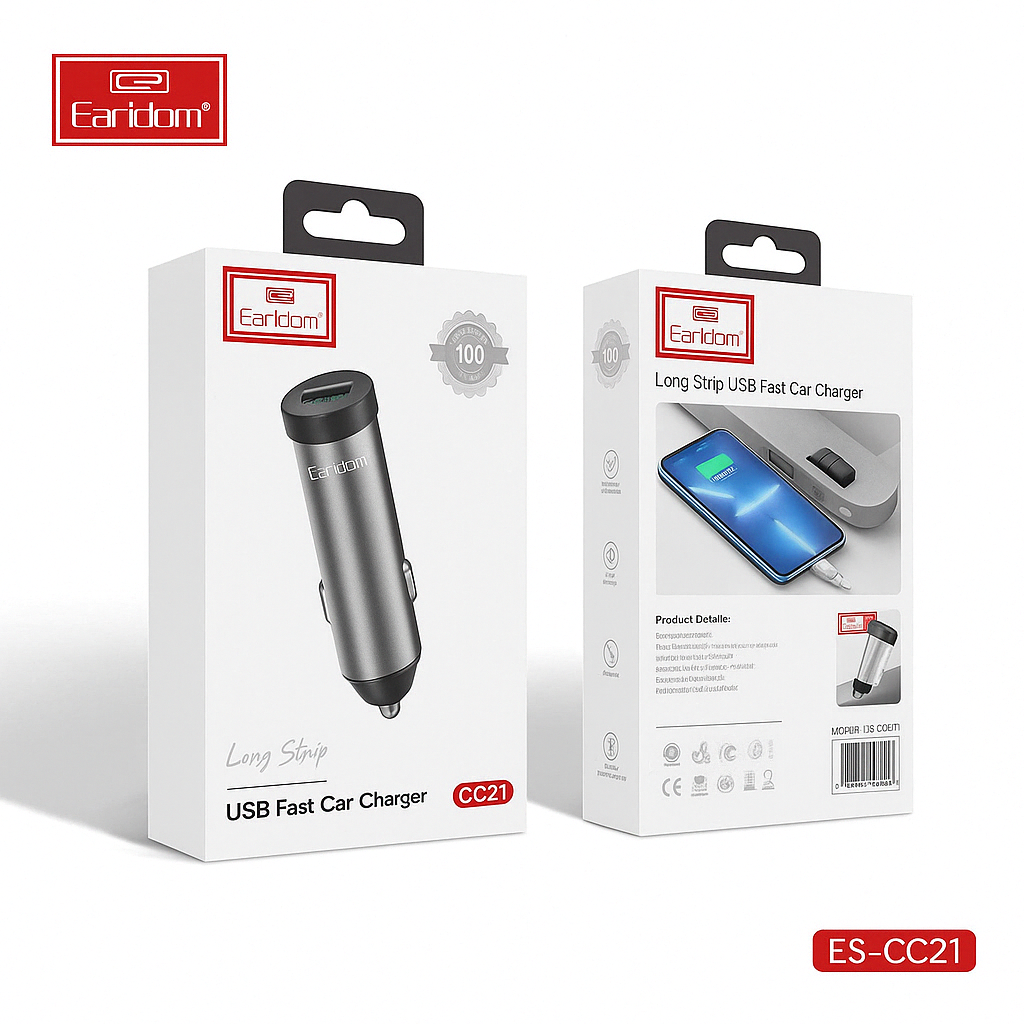 3.1A USB Fast Car Charger – Dual Port Quick Charge Adapter for All Vehicles | Compact 12V Power Adapter for Phones & Tablets