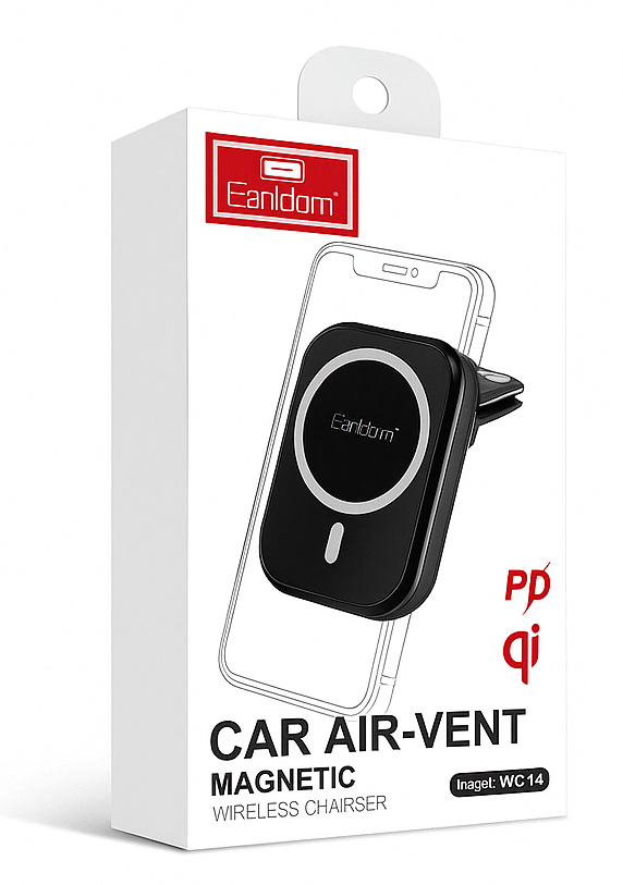 MagSafe Car Wireless Charger – Magnetic Air Vent Mount for iPhone Fast Charging on the Go