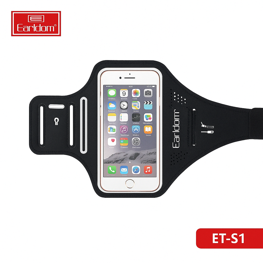 Adjustable Sports Armband Phone Holder – Universal Fit for Running, Gym, Hiking & Outdoor Workouts