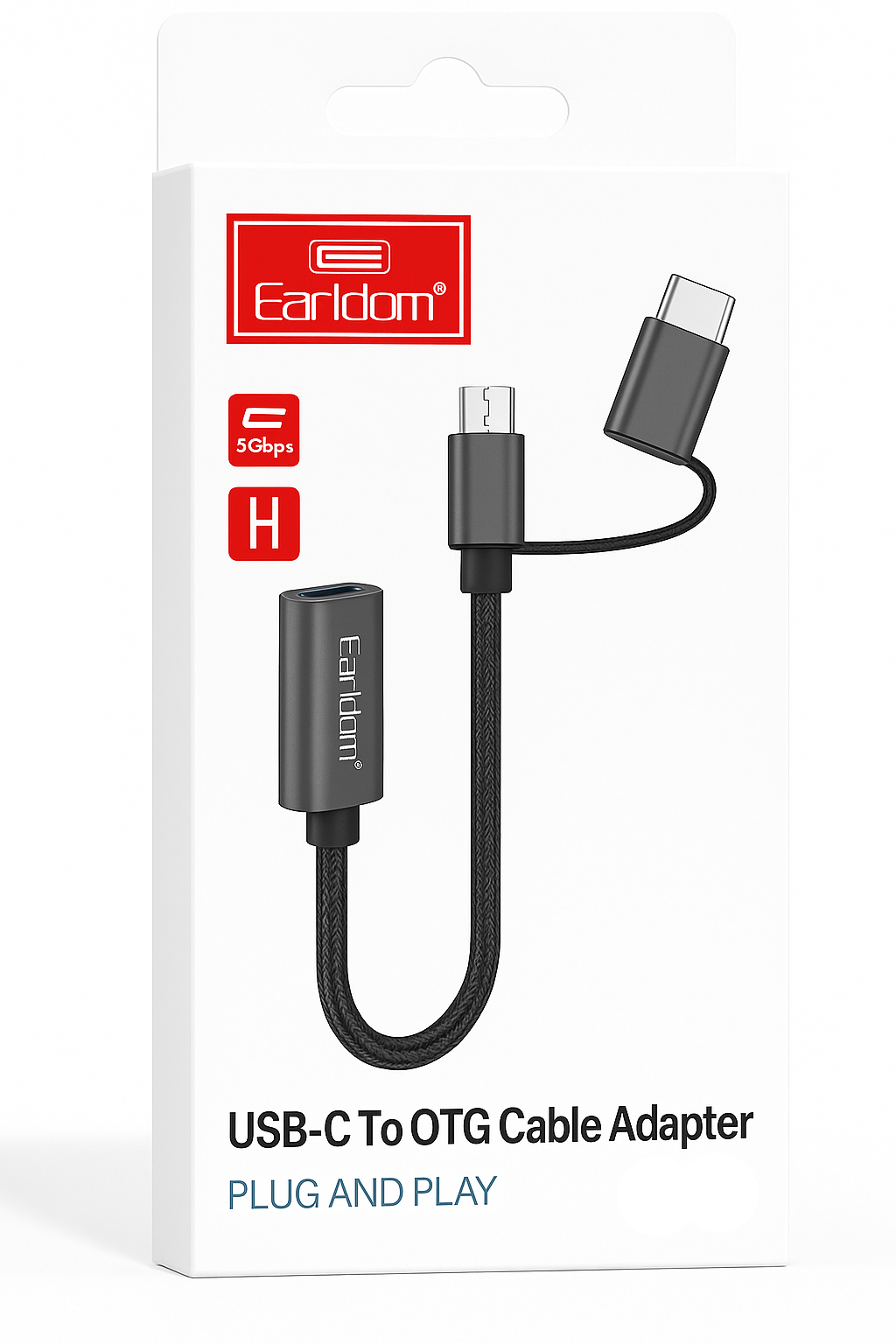 2-in-1 USB 3.0 OTG Cable Adapter – USB-C & Micro USB to USB for Android, Flash Drives & Peripherals, High-Speed Data Transfer for Mobile Devices