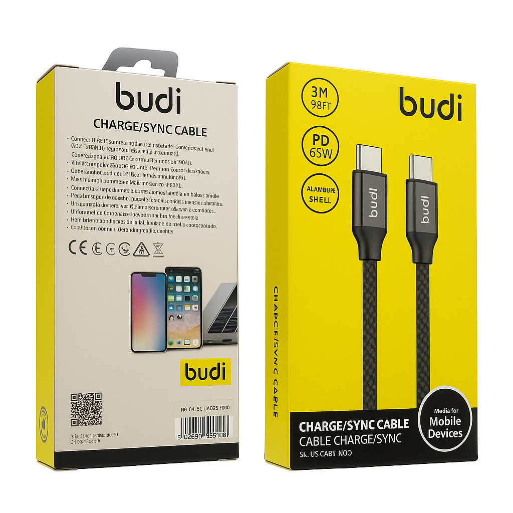 High-Speed USB-C to USB-C 3M Cable – Fast Charge & Data Transfer for All USB-C Devices