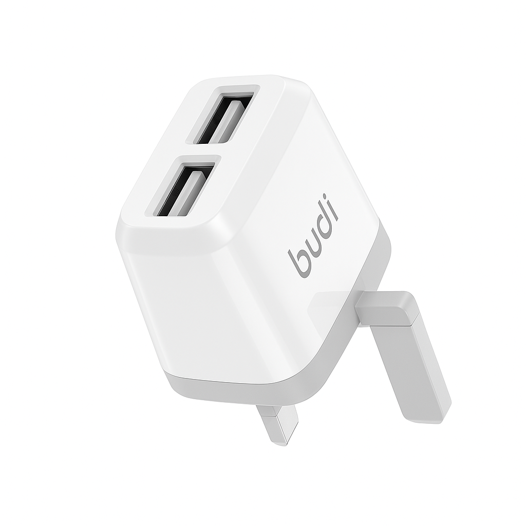 Universal Home Charger – Compact USB Wall Plug for Smartphones & Tablets