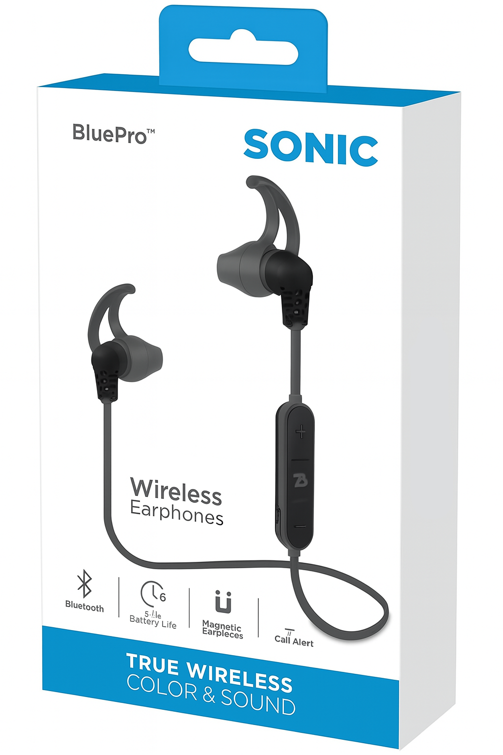 Wireless In-Ear Earphones – Secure Fit, Deep Bass, Noise Isolation