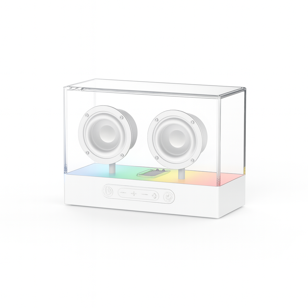 TWS Wireless Stereo Speaker with 30W Output & LED Lights – 4000mAh