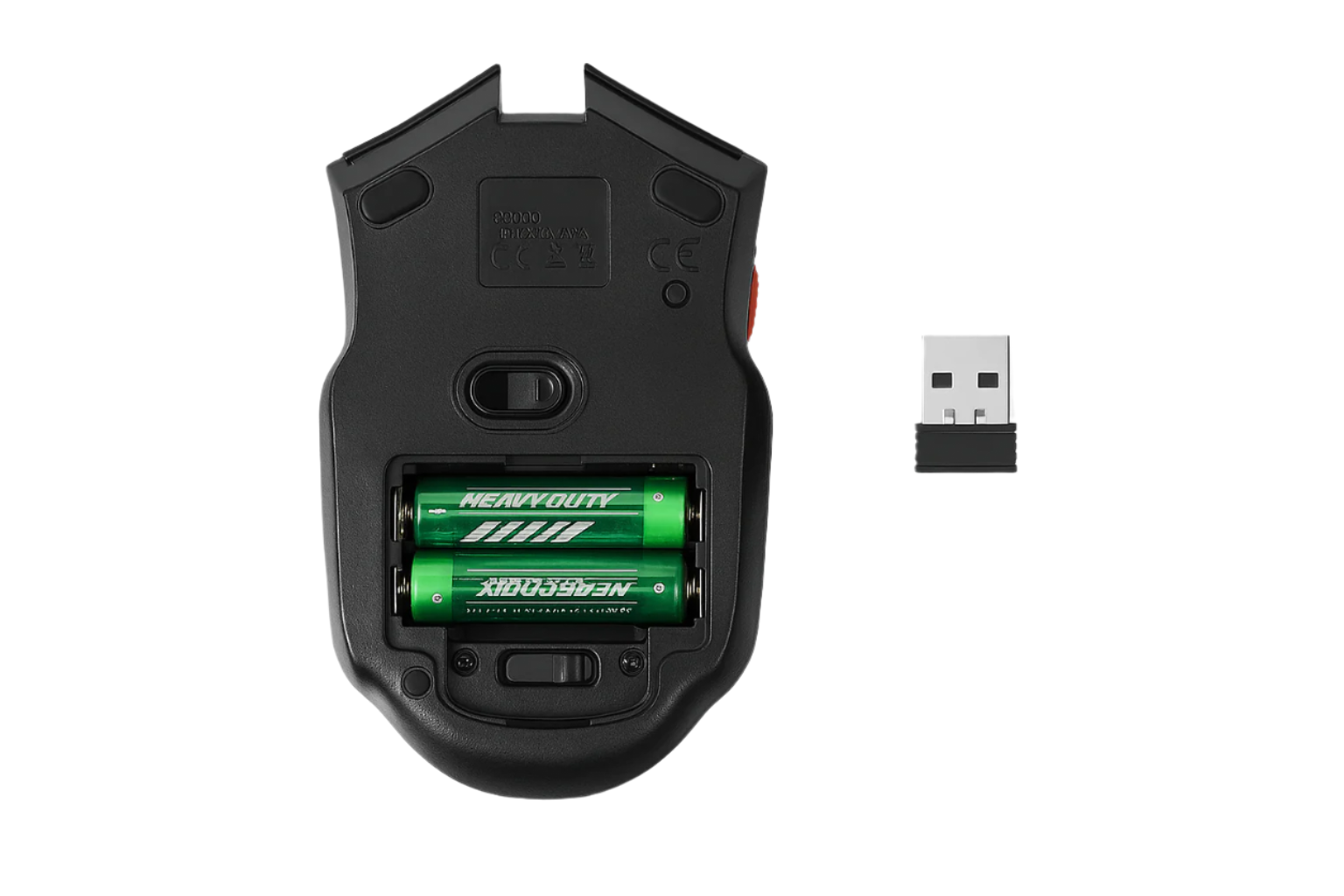 JERTECH Elite Mobile Gaming Mouse – Wireless RGB Ergonomic Mouse | On-the-Go Precision