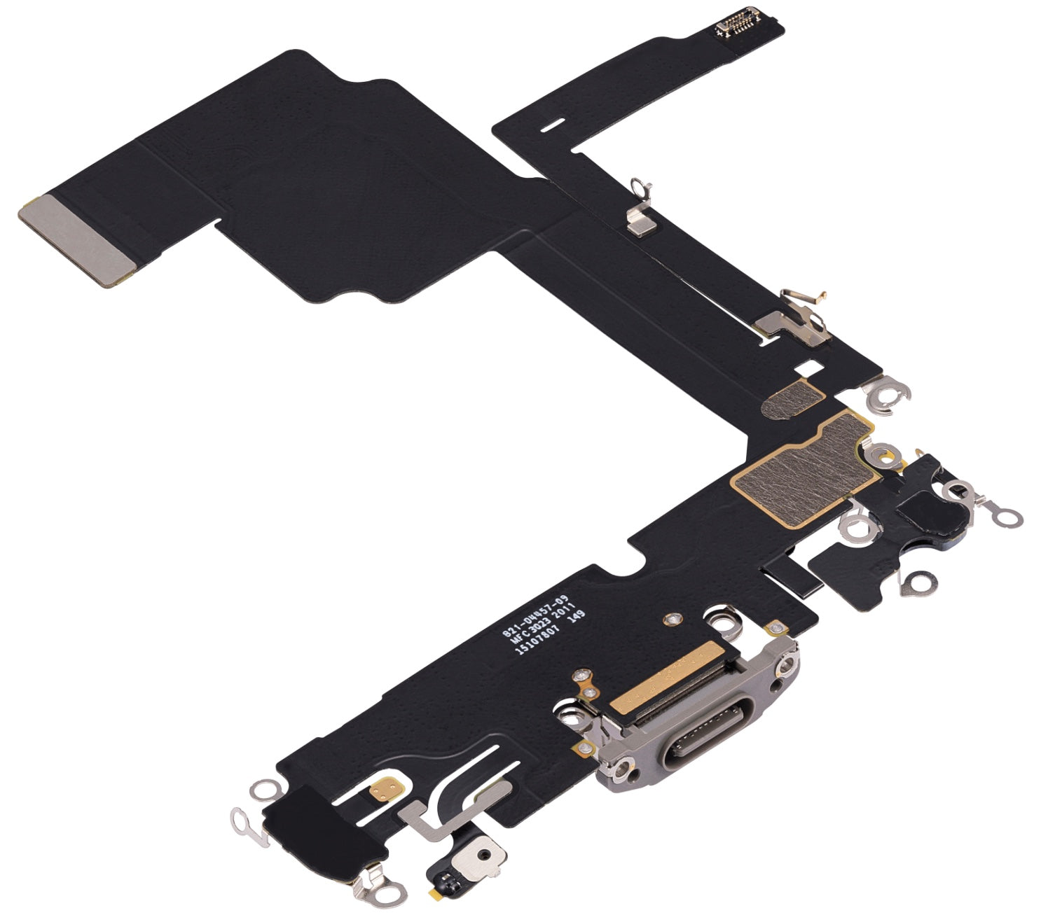 iPhone 15 Pro Charging Port Flex Cable Replacement (USB-C Port, White)