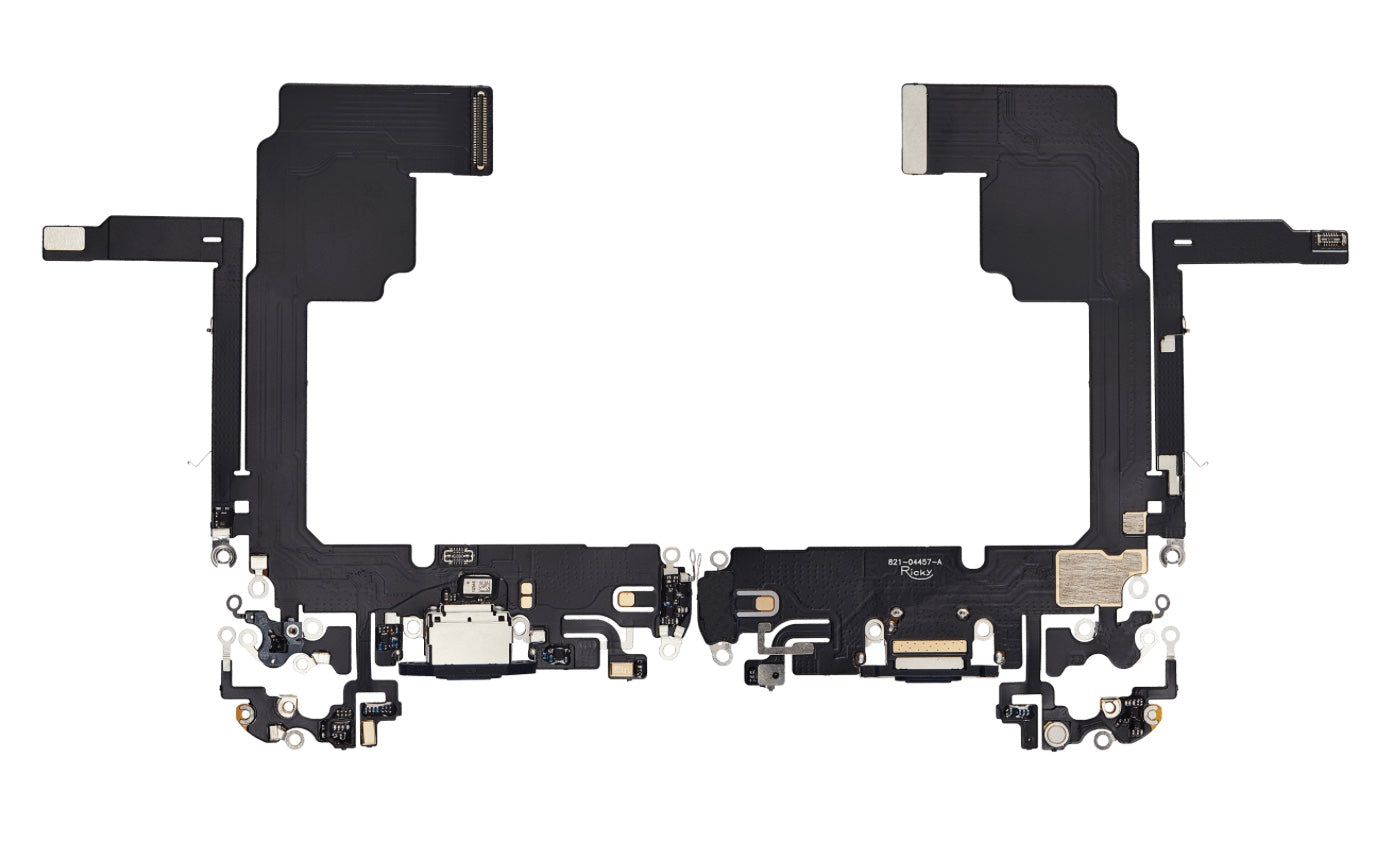 iPhone 15 Pro Charging Port Flex Cable Replacement (USB-C Port, Blue)