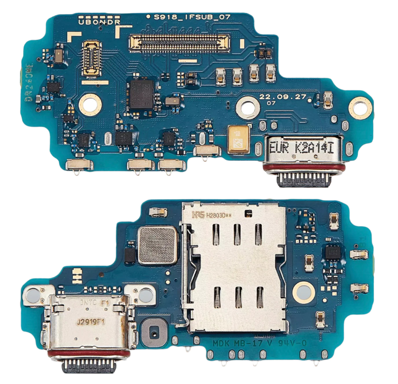 USB-C Charging Flex & SIM Reader Combo for Samsung S23 Ultra – Power & Network Repair Solution