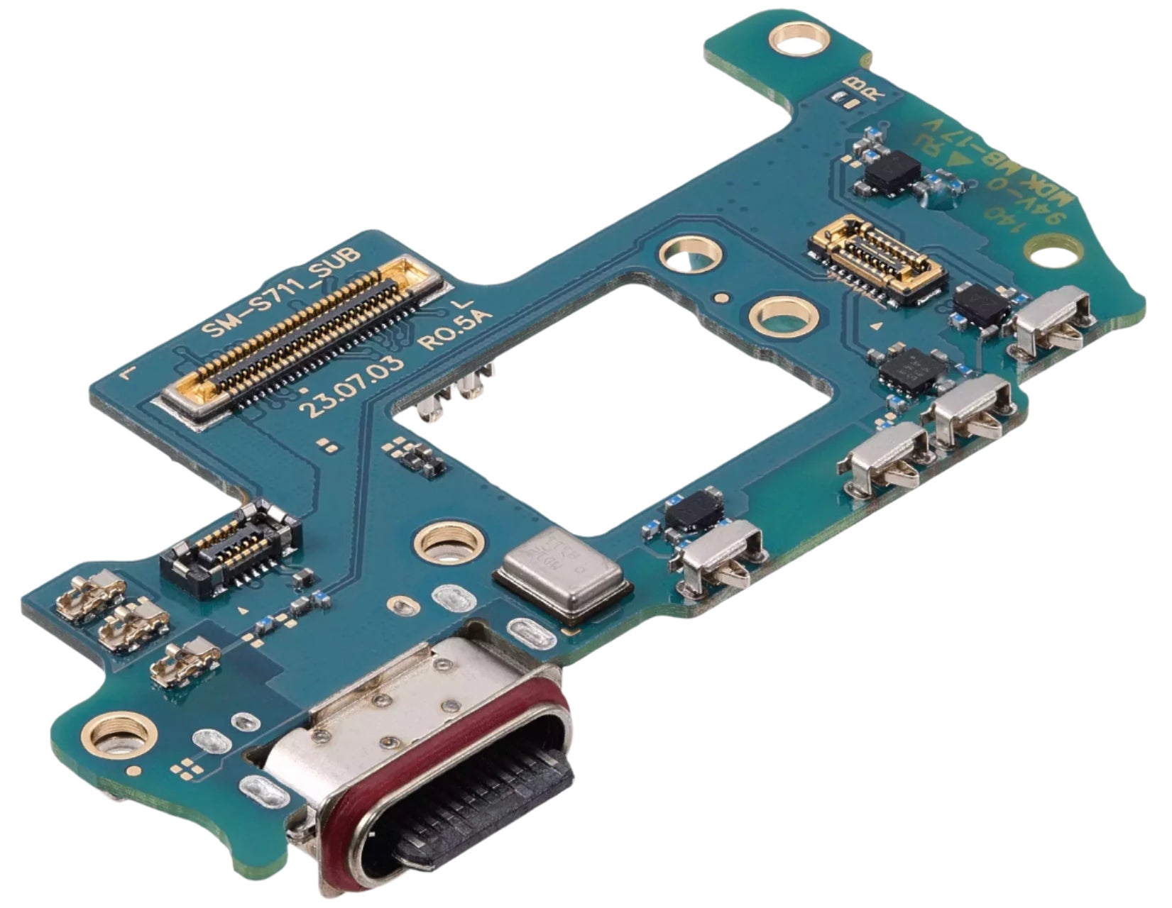 USB-C Charging Port Flex Cable for Samsung S23 FE – Repair-Ready Replacement