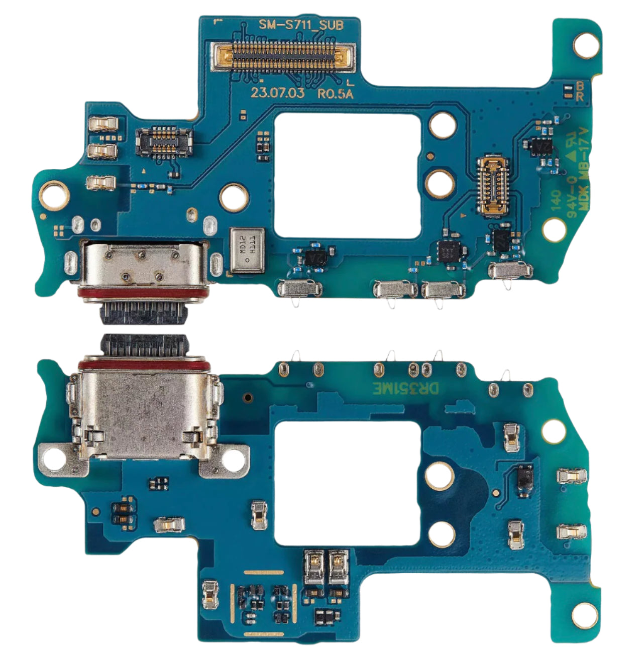 USB-C Charging Port Flex Cable for Samsung S23 FE – Repair-Ready Replacement