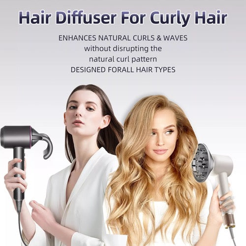 Leafless Hair Dryer – Fast Drying with Intelligent Heat Control & Attachments