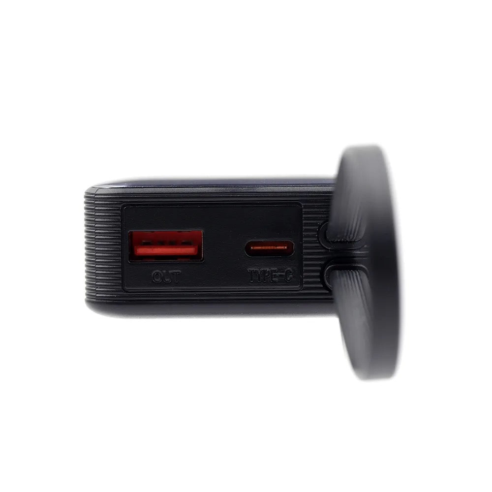 NCC 10000mAh Ultra Compact Fast Charging Power Bank | Built-In Cables