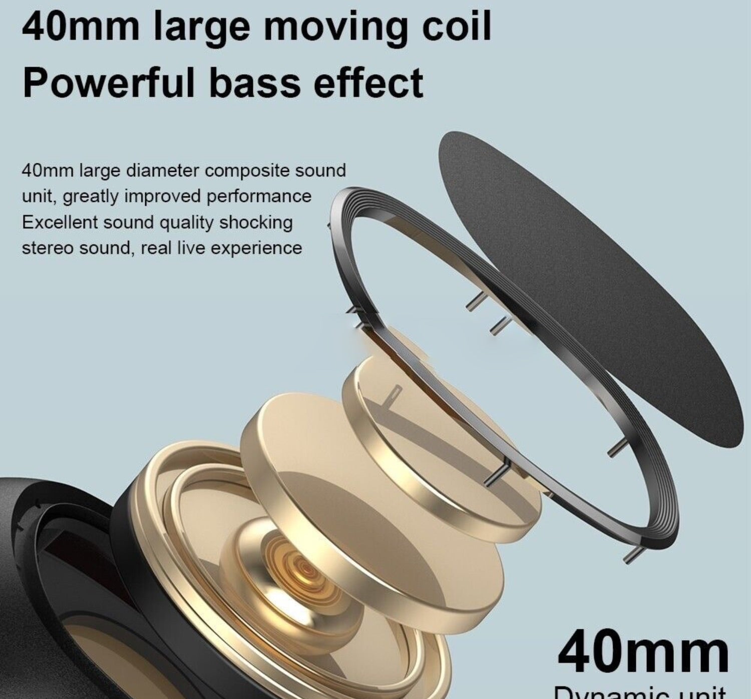 WK M8 Bluetooth 5.0 Headphones – Wireless/Wired, TF Card, Bass Boost & Long Battery