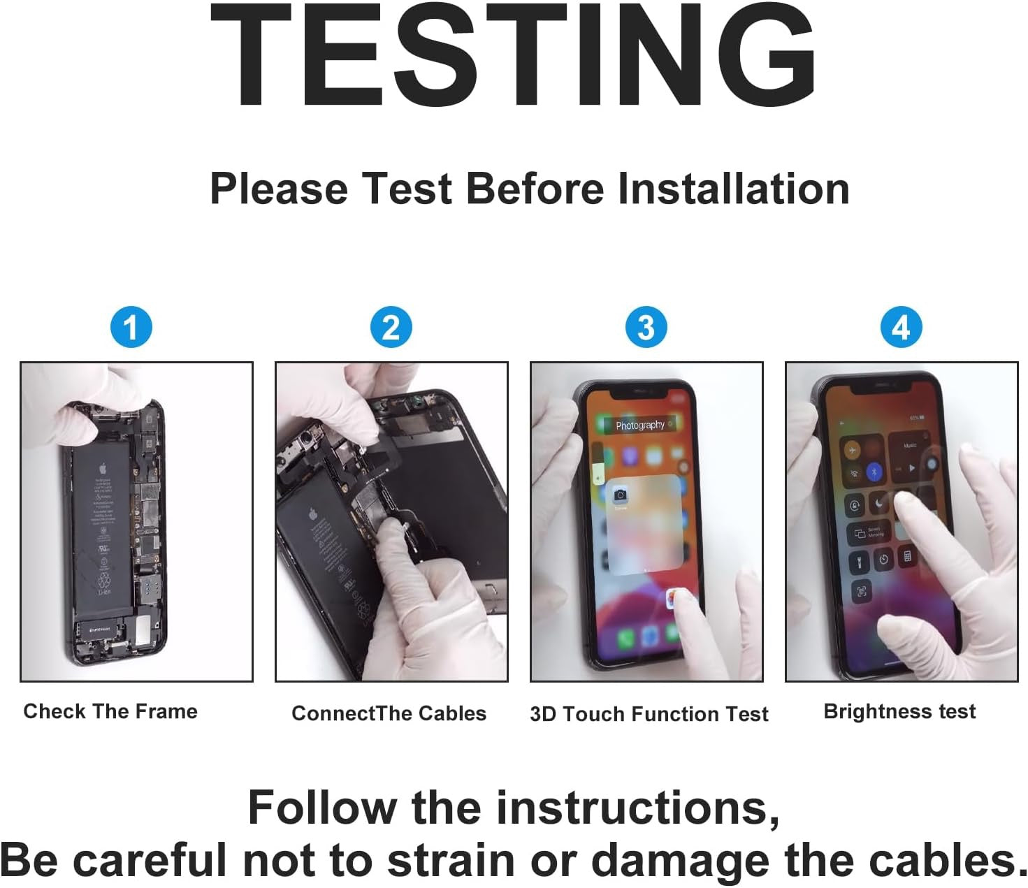 For Apple iPhone 15 Pro Max Replacement In-Cell LCD Screen