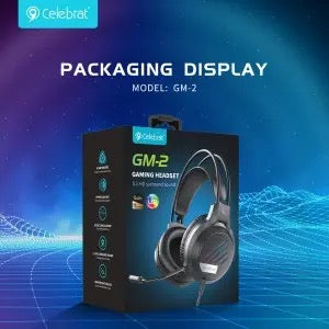 Gaming Headset with 50mm Drivers – 5.1 HD Surround, Noise Cancelling Mic, USB + 3.5mm