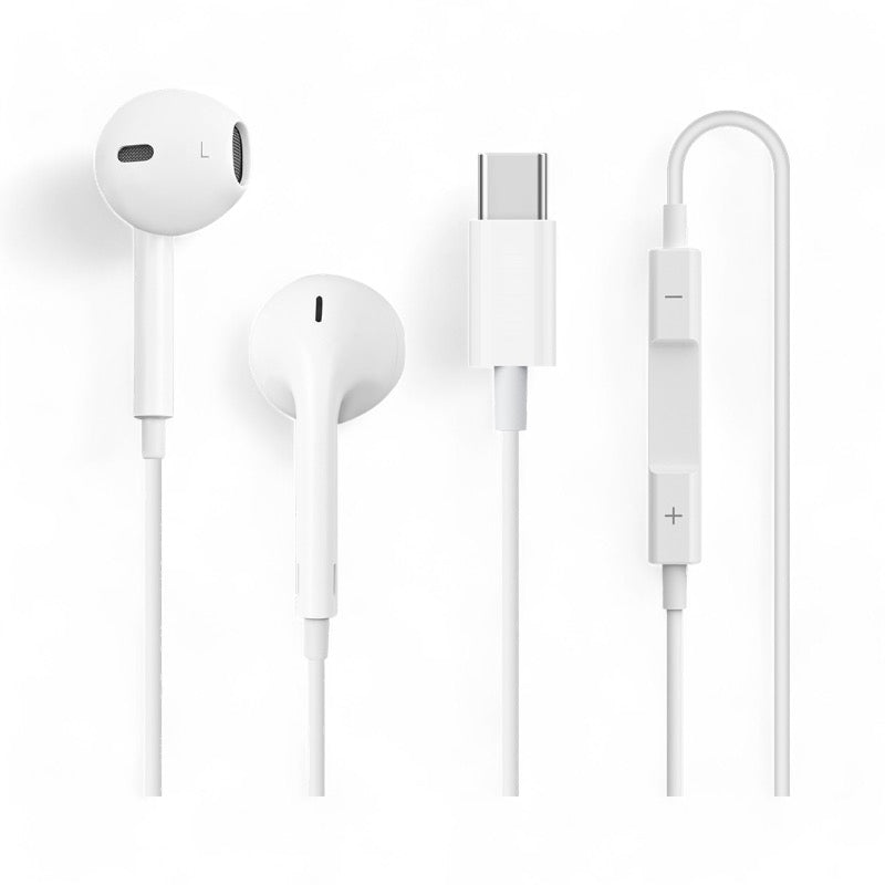 NCC Wired Earbuds (Type-C) – USB-C Connector, Stereo Sound, Built-In Mic