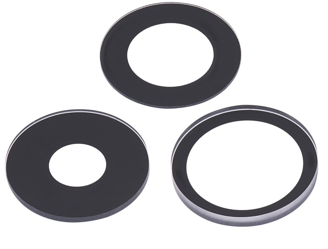 Rear Camera Lens Glass Only Compatible with iPhone 14 Pro – Replacement Outer Ring Cover for Triple Camera | A2650 A2889 A2892 A2891