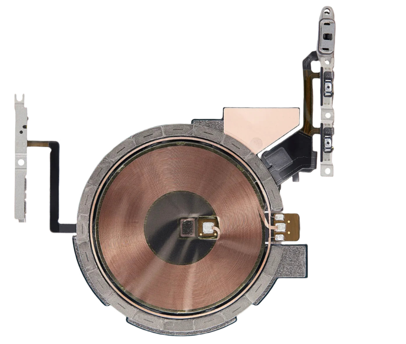 NFC Flex Cable with Power and Volume Button Connectors Compatible with iPhone 14 Pro | Internal Signal + Control Strip | A2650 A2889 A2892 A2891