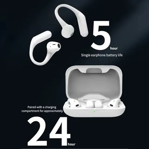 True Wireless Bluetooth Headset – Lightweight, ENC Mic, Charging Case