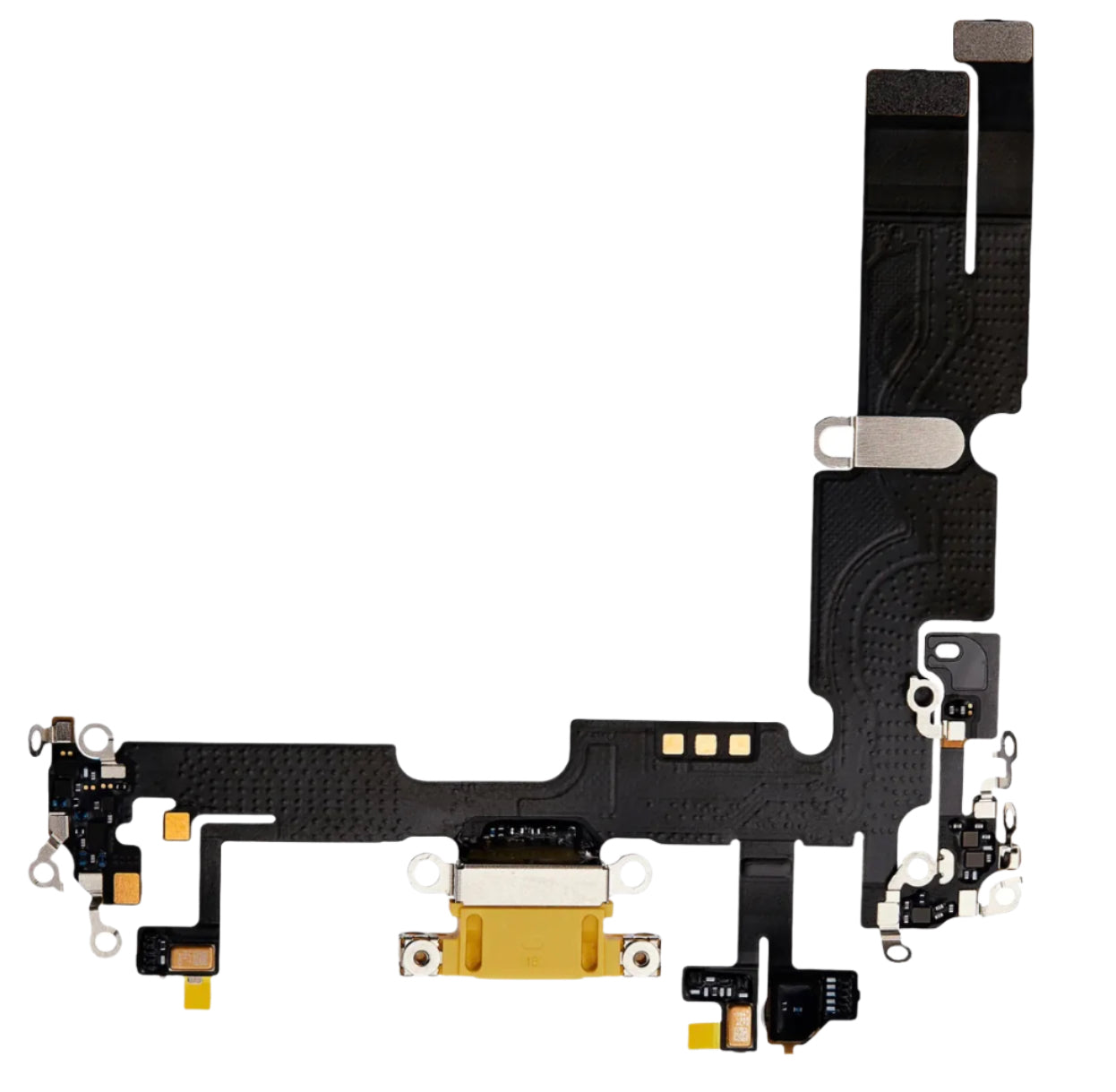 Charging Port Flex Cable (Yellow) Compatible with iPhone 14 Plus – Internal Charging Dock Connector | A2886 A2632 A2885 A2888