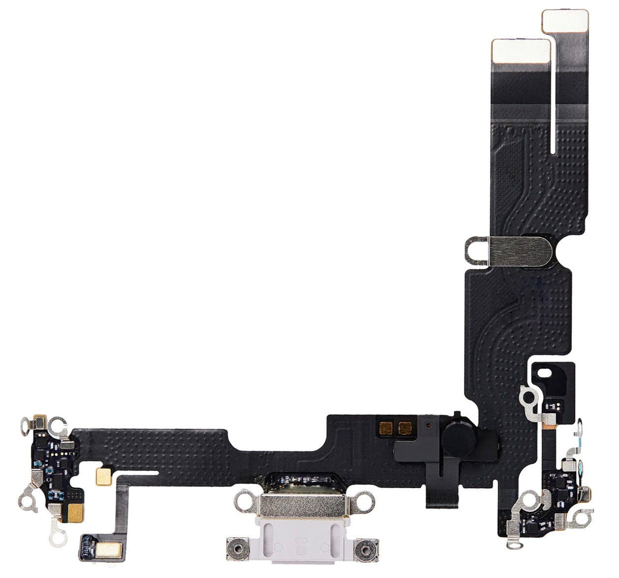 Charging Port Flex Cable (Purple) Compatible with iPhone 14 Plus – Internal Charging Dock Connector | A2886 A2632 A2885 A2888