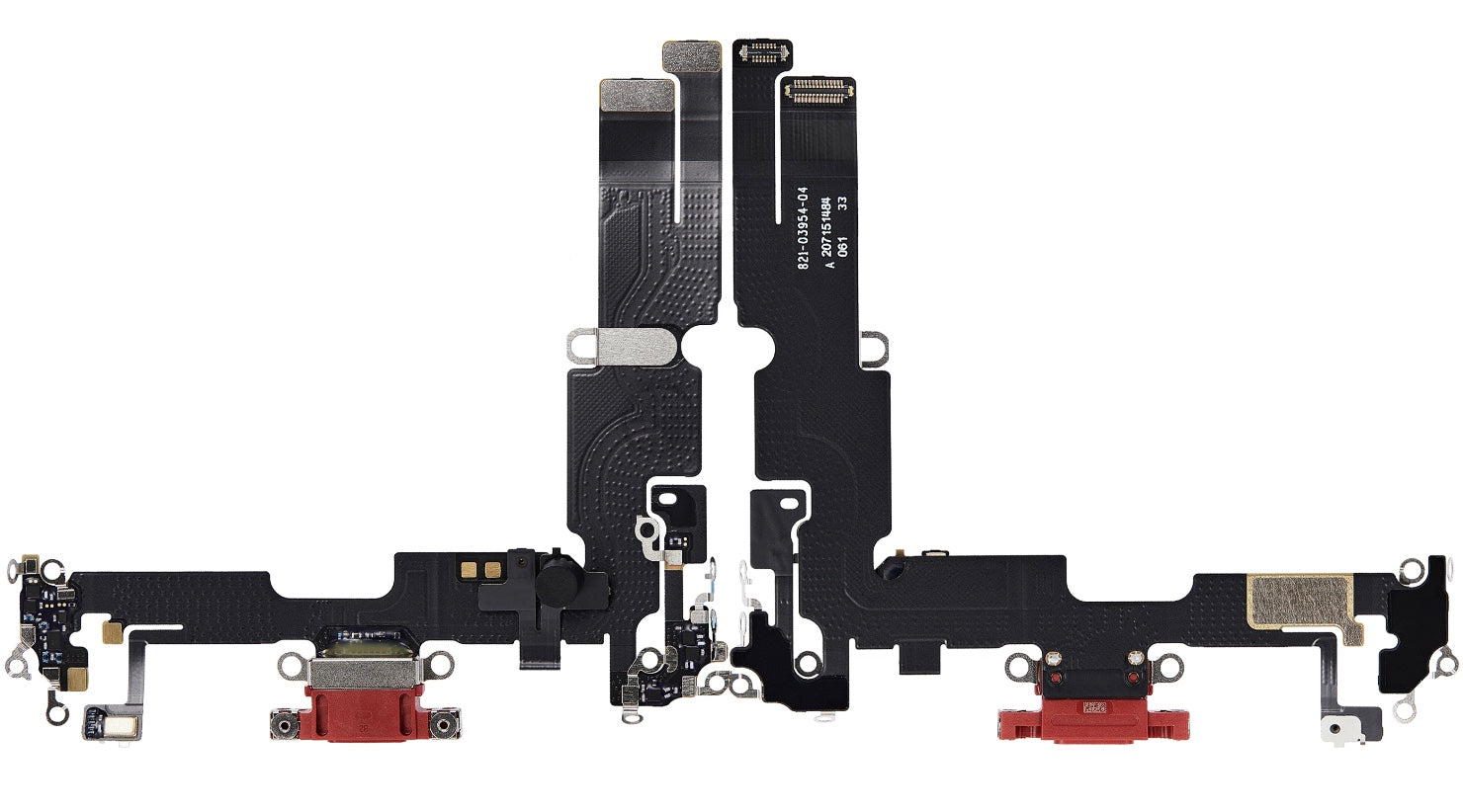 Charging Port Flex Cable (Red) Compatible with iPhone 14 Plus – Internal Charging Dock Connector | A2886 A2632 A2885 A2888