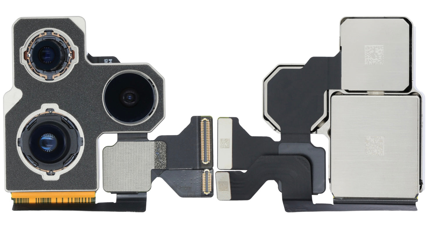 Triple Rear Back Camera Module Compatible with iPhone 13 Pro & 13 Pro Max – Main Wide + Ultra-Wide + Telephoto Lens | A2483 A2636 A2638 A2639 A2640 A2484 A2641 A2643 A2644 A2645