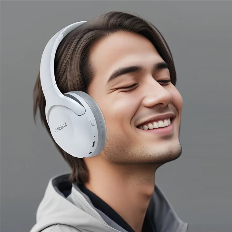 V5.2 Wireless Headphones – 40mm Drivers, 20H Playtime, Stereo Sound