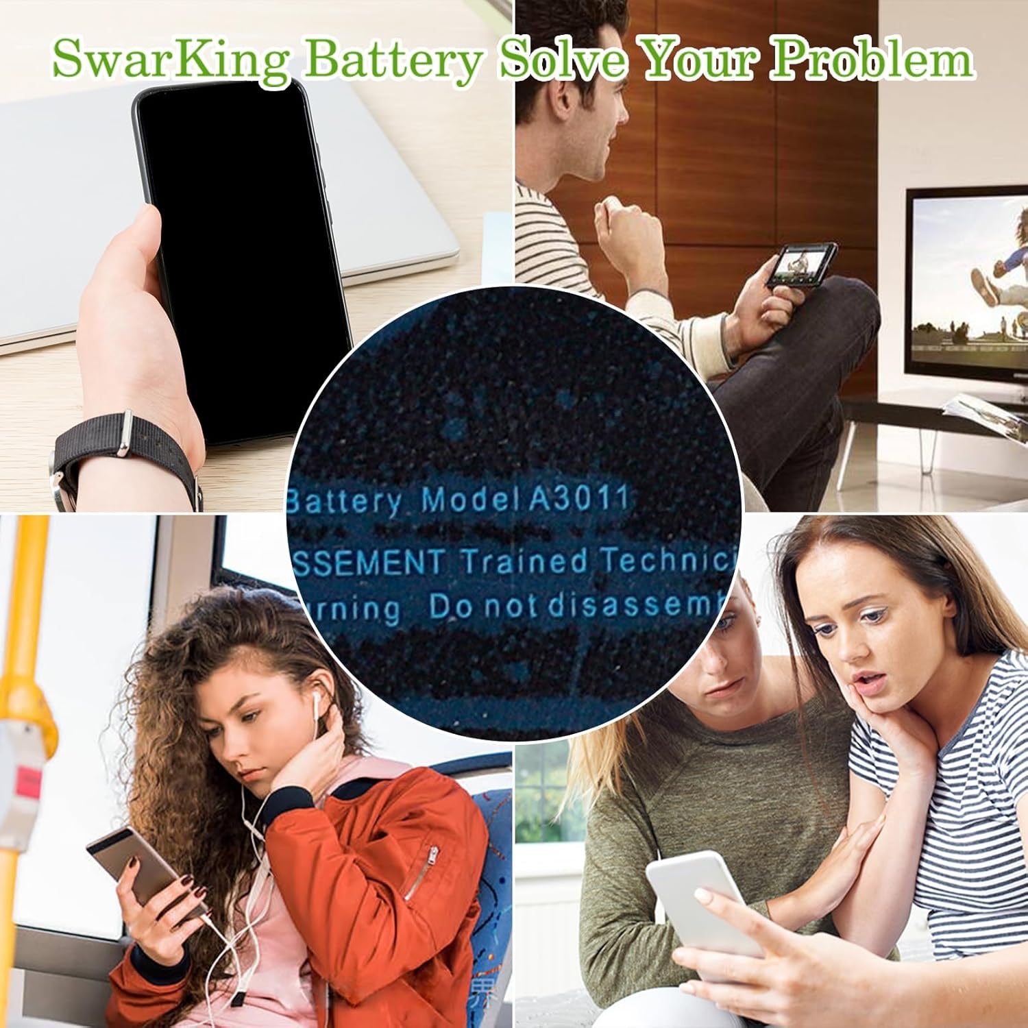 XKIN iPhone 15 Pro Battery Replacement – 3274mAh Li-ion Polymer | OEM-Compatible High-Capacity 0-Cycle Cell