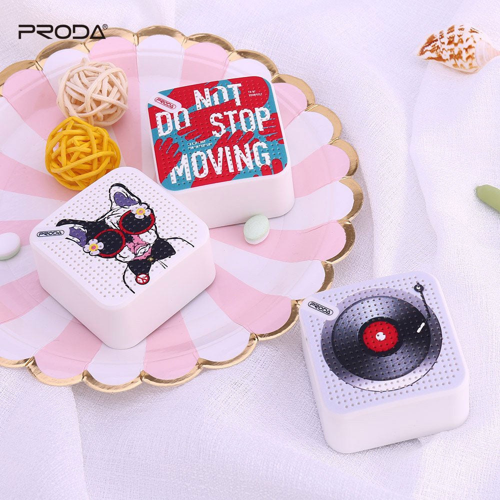 Mini TWS Dual Bluetooth Speaker – Stereo Pairing, 3W Output