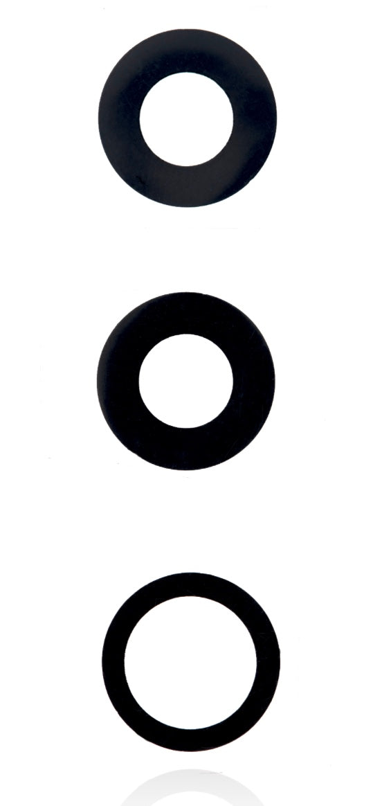 Rear Camera Lens Glass Only Compatible with iPhone 13 Pro & 13 Pro Max – Triple Lens Cover Replacement | A2483 A2636 A2638 A2639 A2640 A2484 A2641 A2643 A2644 A2645