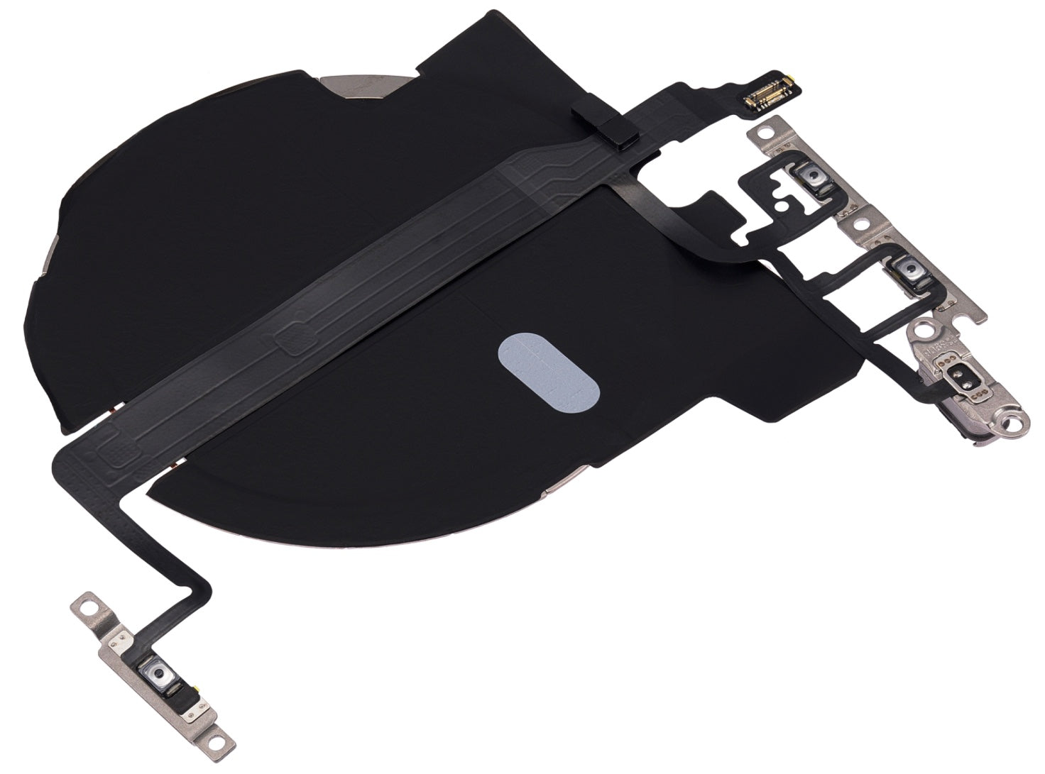 NFC Coil with Power & Volume Flex Cable Compatible with iPhone 13 Pro – Internal Wireless + Side Button Flex | A2483 A2636 A2638 A2639 A2640