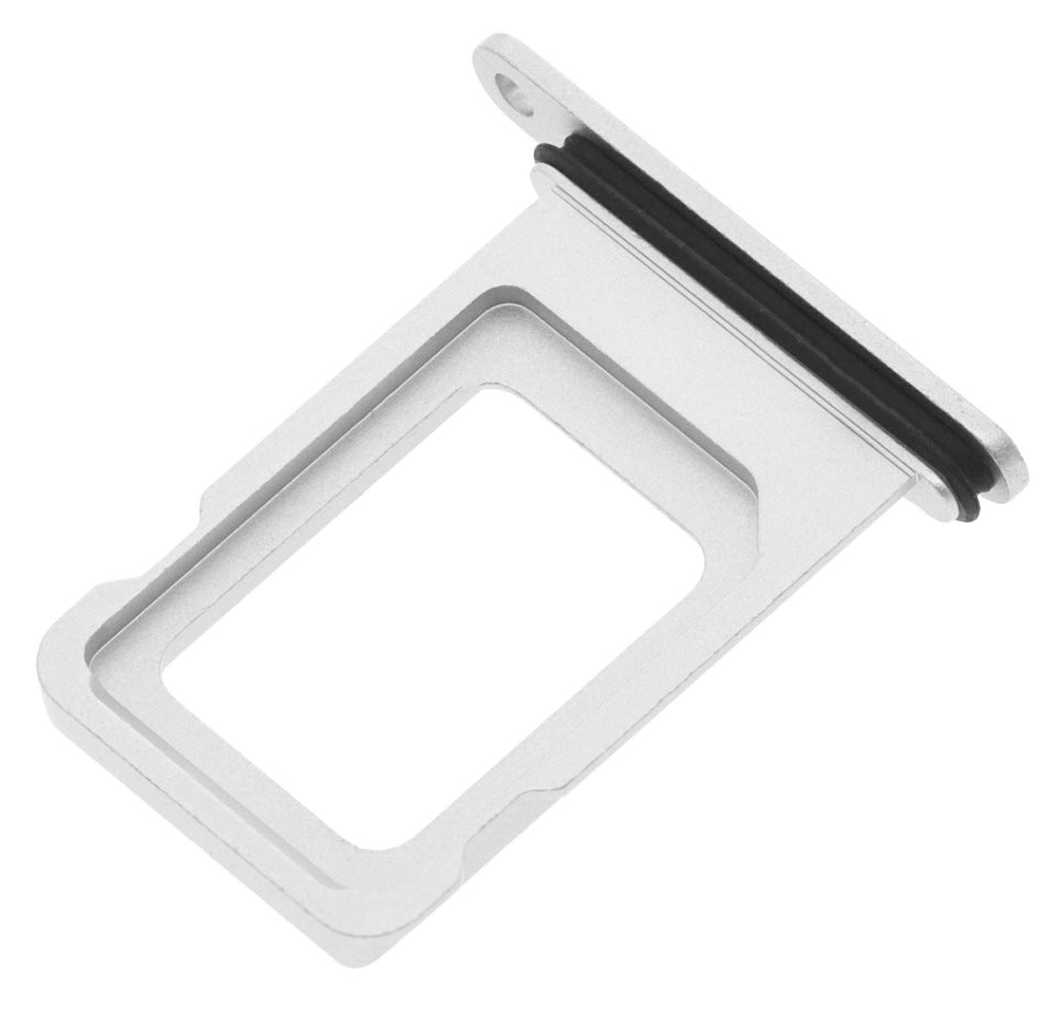 SIM Tray Compatible with iPhone 13 – White / Starlight Finish Nano SIM Card Slot Holder | A2482 A2631 A2633 A2634 A2635