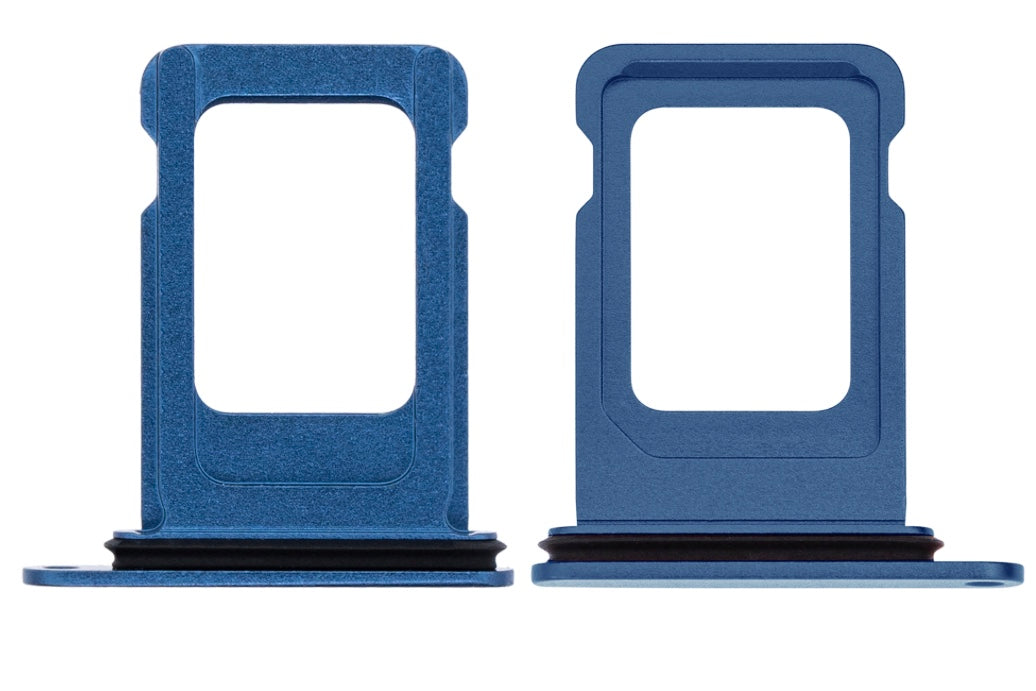 SIM Tray Compatible with iPhone 13 – Blue Finish Nano SIM Card Slot Holder | A2482 A2631 A2633 A2634 A2635