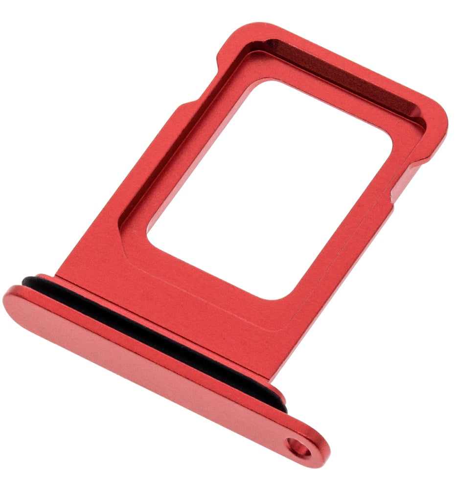 SIM Tray Compatible with iPhone 13 – Red Finish Nano SIM Card Slot Holder | A2482 A2631 A2633 A2634 A2635