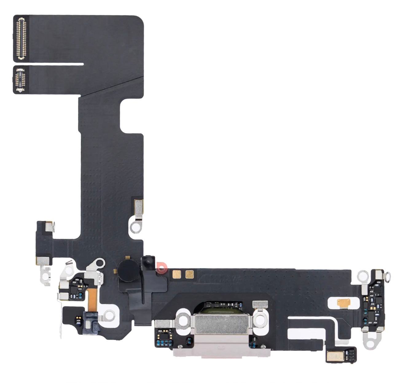 Charging Port Flex Cable Compatible with iPhone 13 – Pink USB + Microphone Flex | A2482 A2631 A2633 A2634 A2635