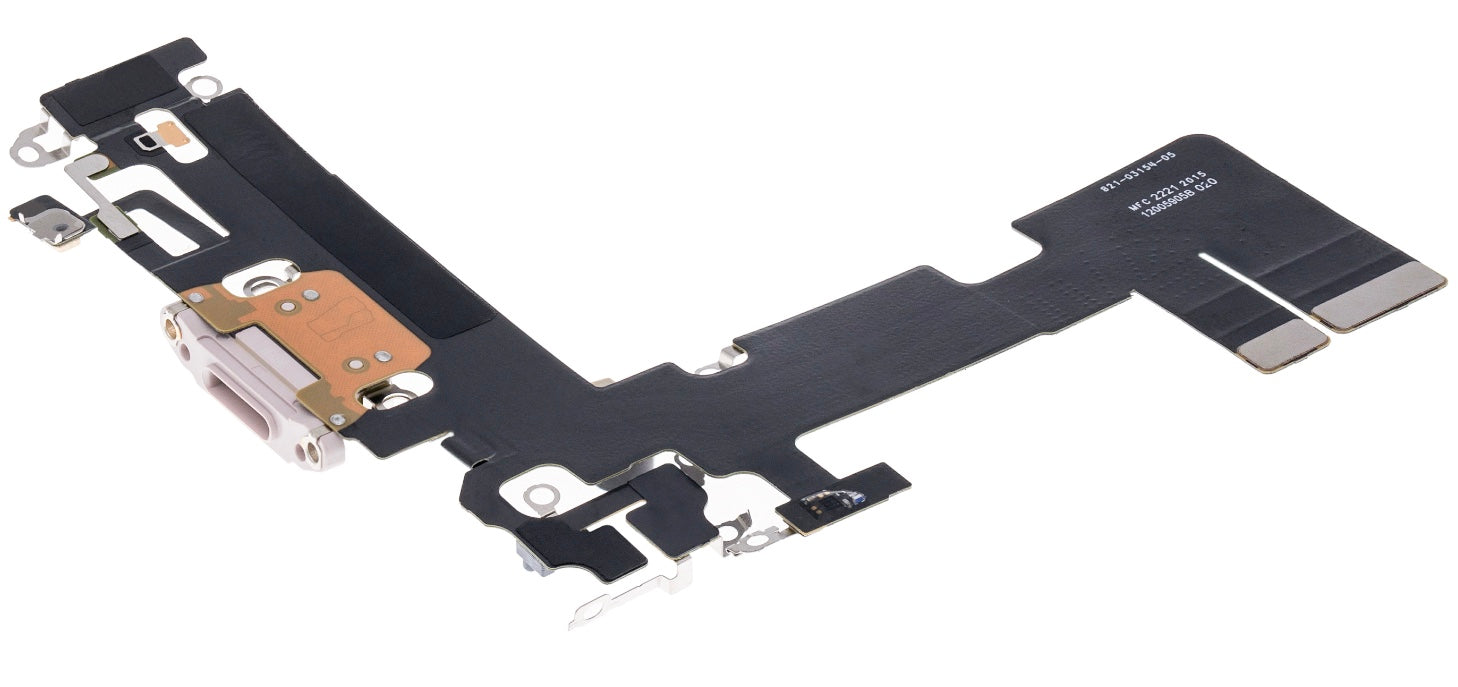 Charging Port Flex Cable Compatible with iPhone 13 – Pink USB + Microphone Flex | A2482 A2631 A2633 A2634 A2635