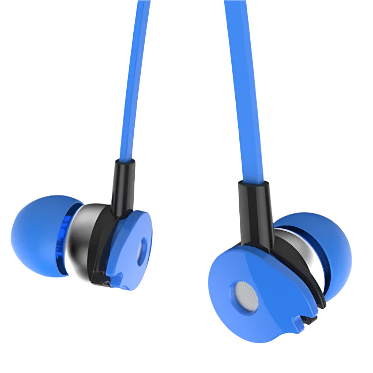 3.5mm Wired Earphones – 10mm Drivers, TPE Flat Cable, Inline Controls